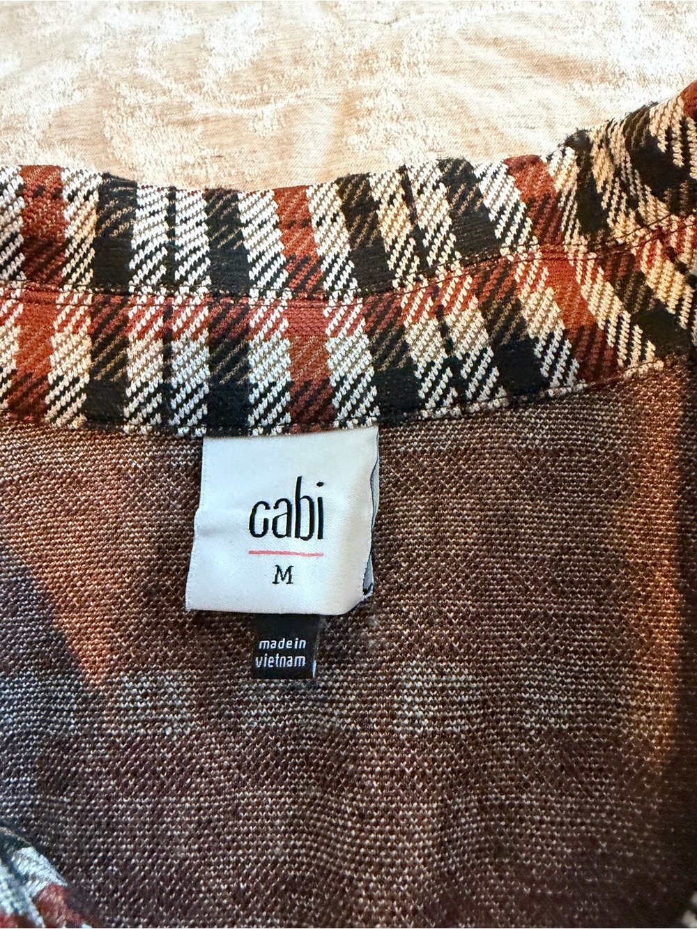CAbi Jazzy Jacket, Black/orange/cream, Medium - Picture 7 of 14